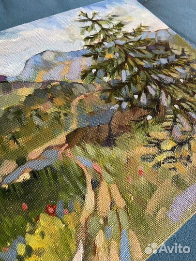 Картина маслом. Пейзаж