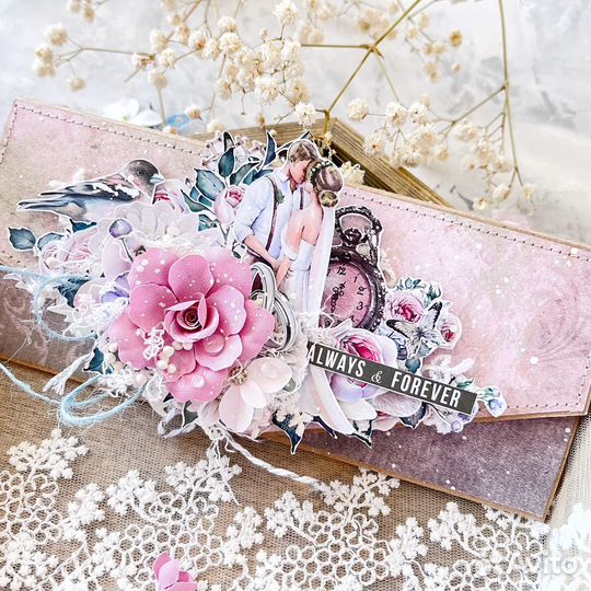 Конверт для денег ручной работы