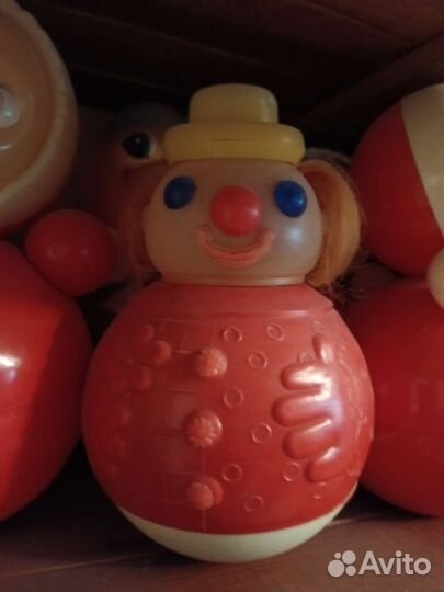 Игрушка неваляшка СССР редкая