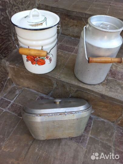 Бидоны,утятница, скороварка СССР