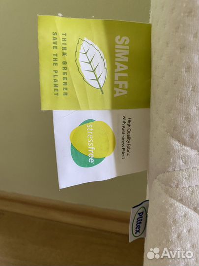 Матрас детский 120 60 plitex