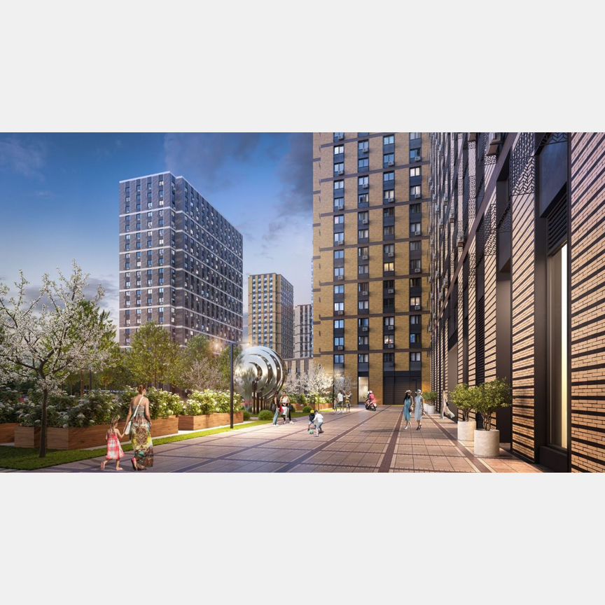 2-к. квартира, 69,8 м², 21/23 эт.