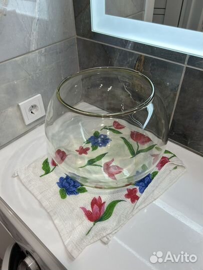 Аквариум круглый