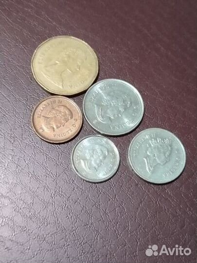 Набор монет канады