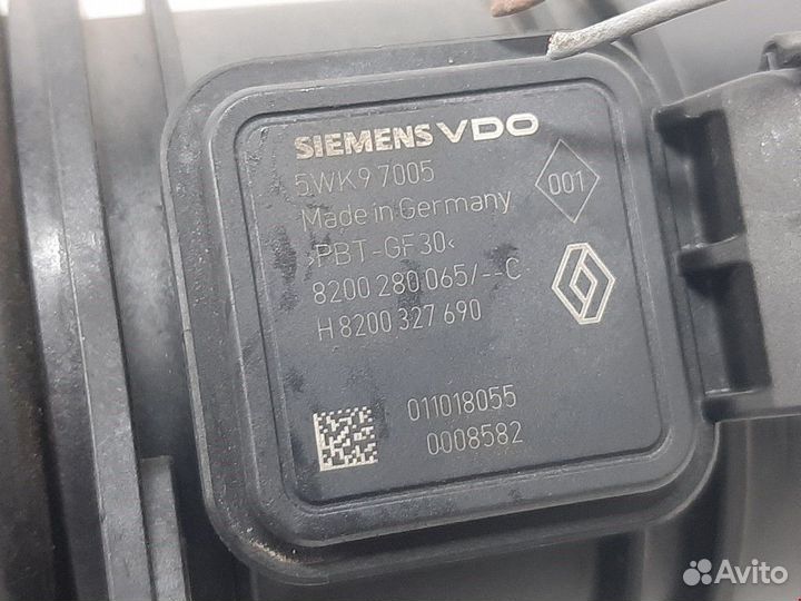 Расходомер воздуха Renault Laguna 3 2008