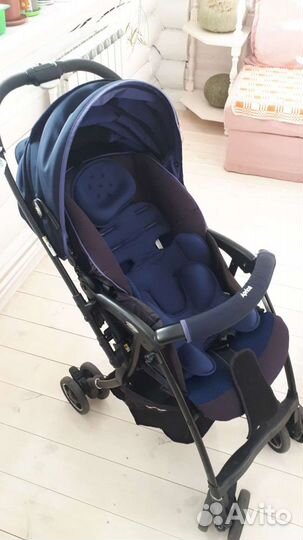 Коляска Aprica Luxuna Air синяя