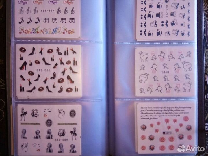 Слайды для ногтей