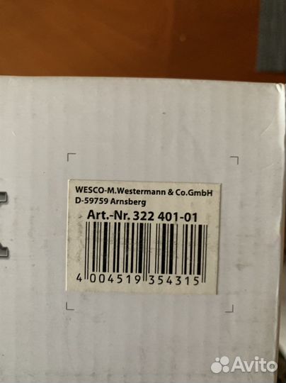 Часы Wesco ретро красный оригинал
