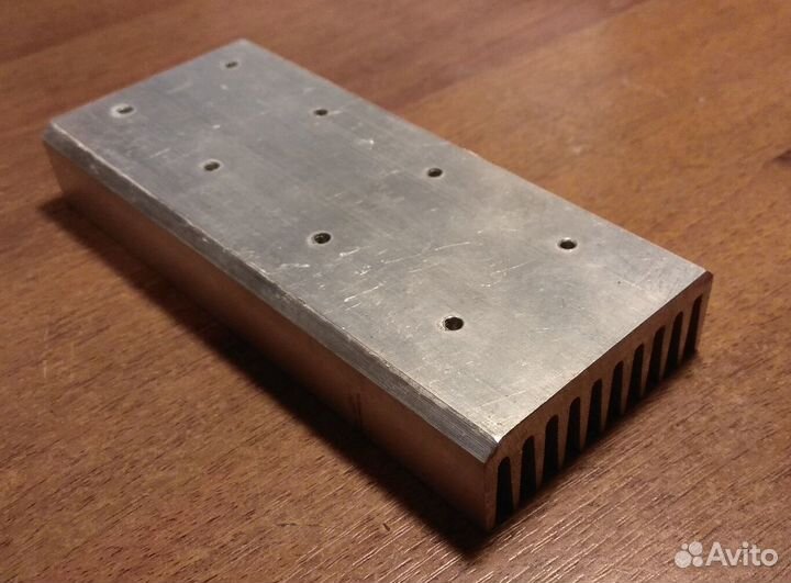 Радиатор алюминиевый 122х53х18, 170гр