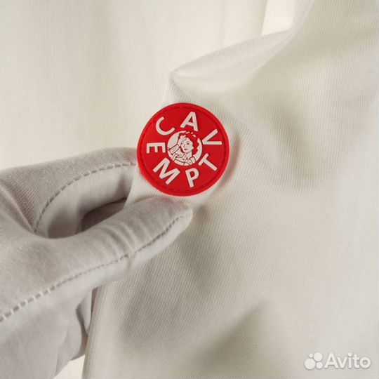 Лонгслив Cavempt белый