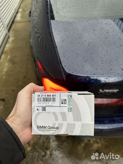 Колодки тормозные задние BMW 5 G30 LCI 34216885451