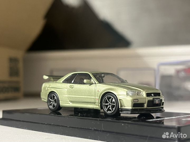 Nissan Skyline gtr r34 1:64 Inno64