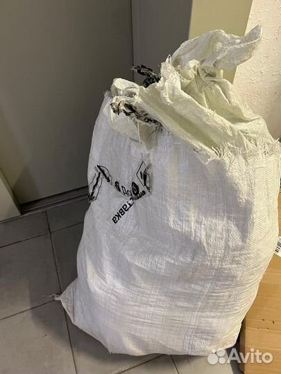 Мешок женской и детской одежды, вещи пакетом