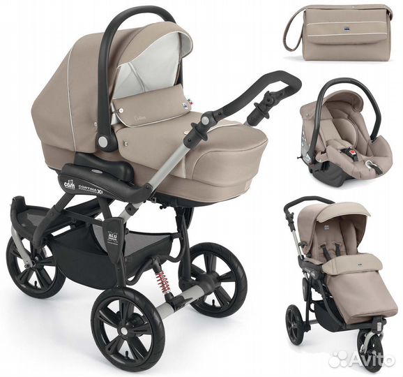 Детские коляски 3 в 1 cam