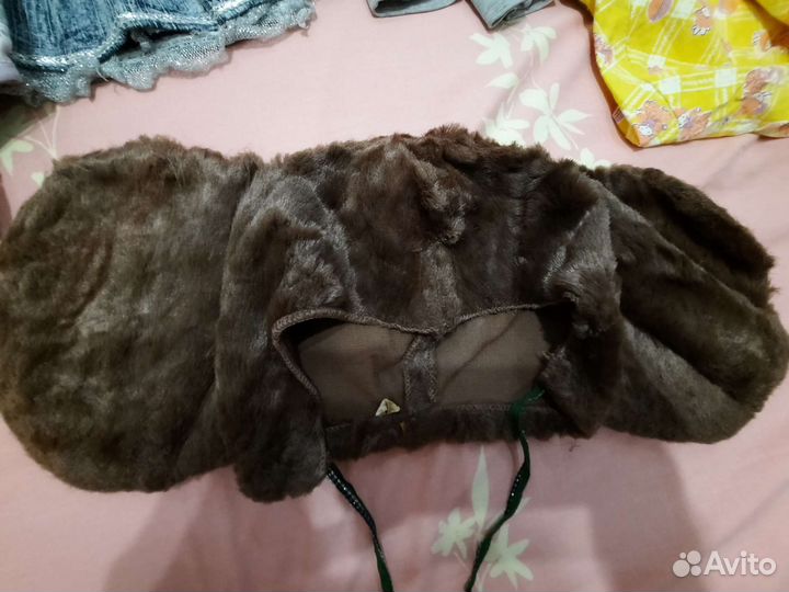 Шапка чебурашки