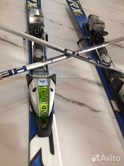 Горные лыжи комплект 43 размер
