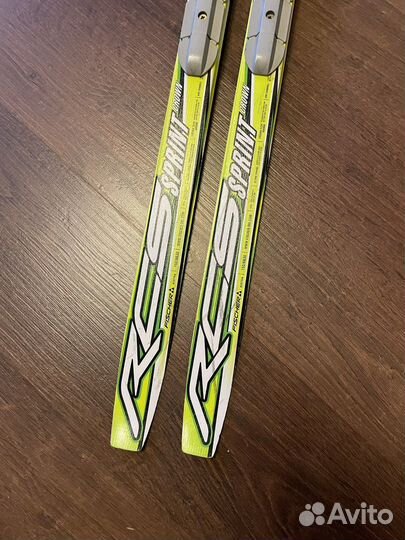 Лыжи Fischer 150, ботинки 34, палки (комплект)