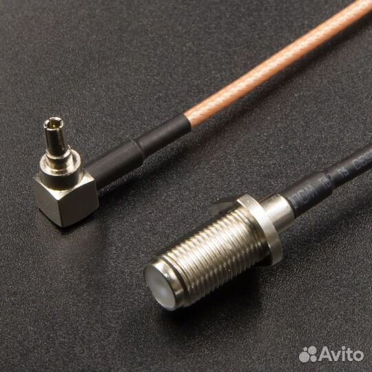 Пигтейл CRC9 под F-гнездо