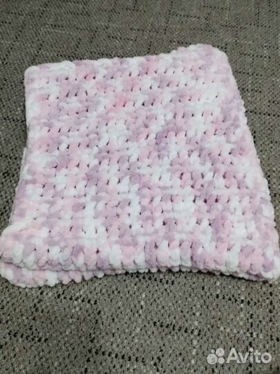 Плед детский плюшевый