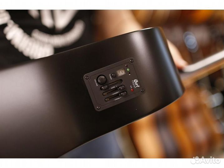 Cort AD810E-BKS электроакустическая черная гитара