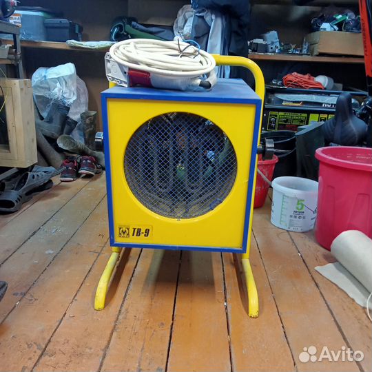 Пушка тепловая электрическая