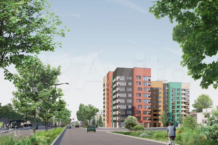 1-к. квартира, 41,6 м², 3/11 эт.