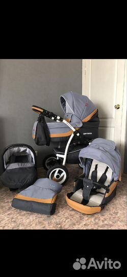 Коляска verdi optima 3 в 1