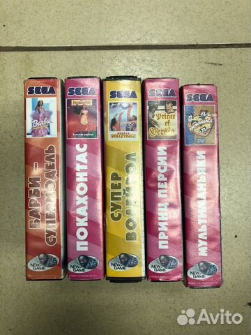 Картриджи для Sega