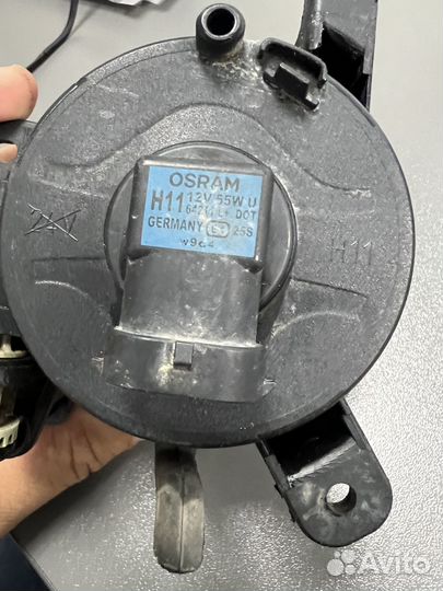 Фара противотуманная правая Audi Q5 (8R) 2008-2017