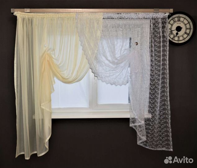 Шторы тюль новые