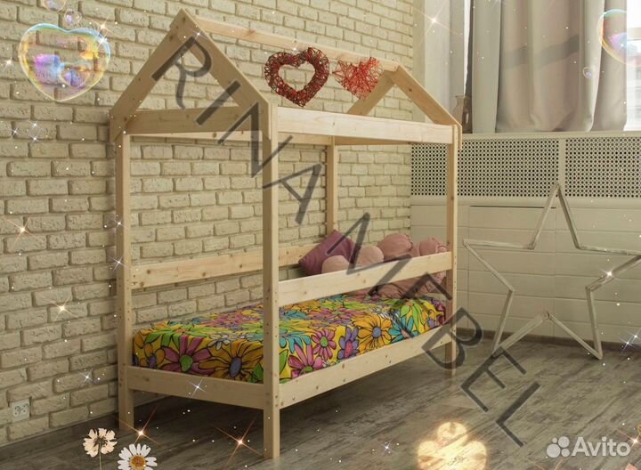 Детская кровать домик