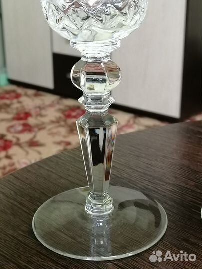 Фужеры СССР ромб, 2шт, 19х9см, состояние