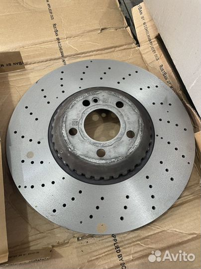 Тормозной диск передний w222