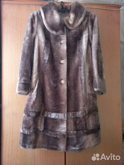 Шуба мутоновая женская