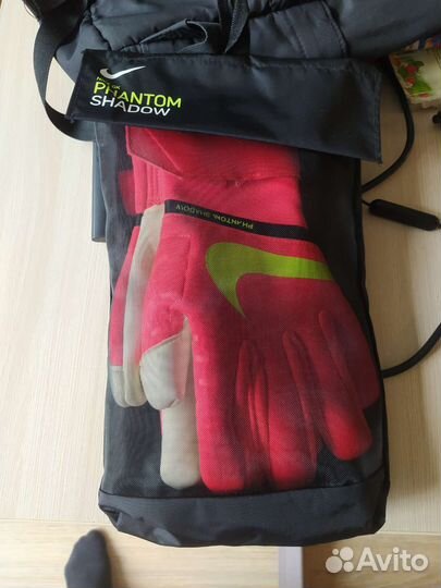 Вратарские перчатки nike phantom shadow размер 9
