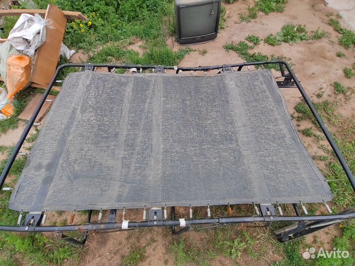 Раскладушка туристическая бу