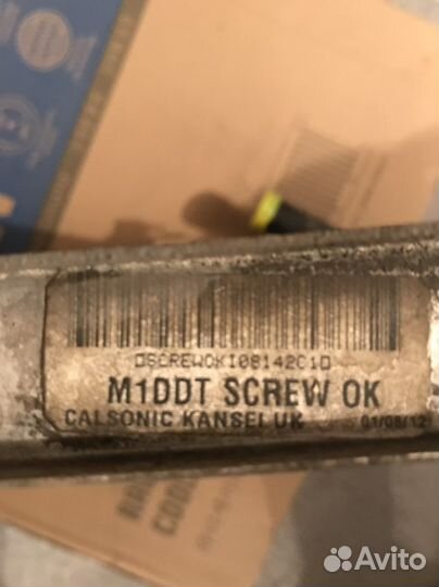 Продам радиатор nissan juke 2010-2014