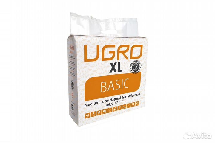 Кокосовый субстрат ugro XL (70 литров)