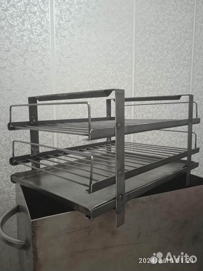 Коптильня горячего копчения из нержавейки