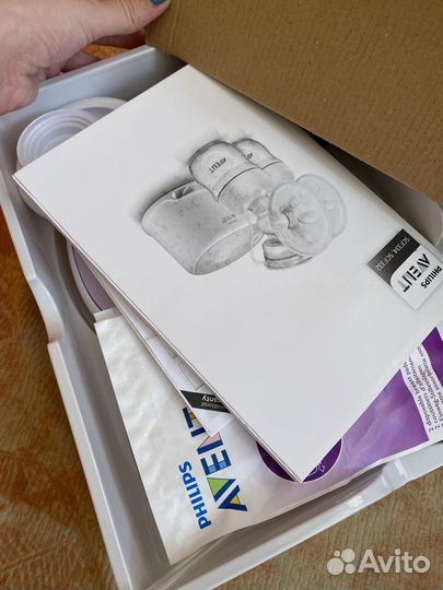 Молокоотсос avent электрический