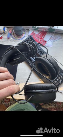 Клавиатура мышка наушники коврик микрофон