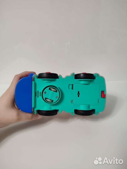 Музыкальный поезд паровоз и машина