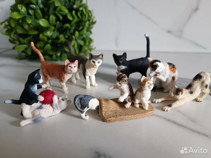 Фигурки Schleich кошки