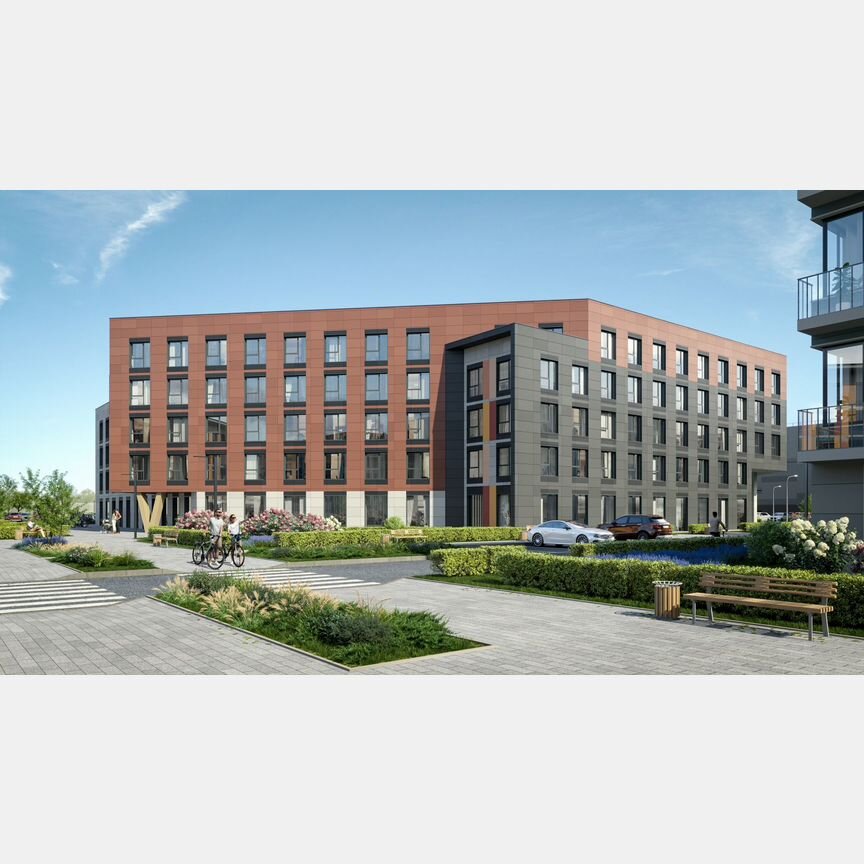 2-к. квартира, 46,8 м², 2/5 эт.