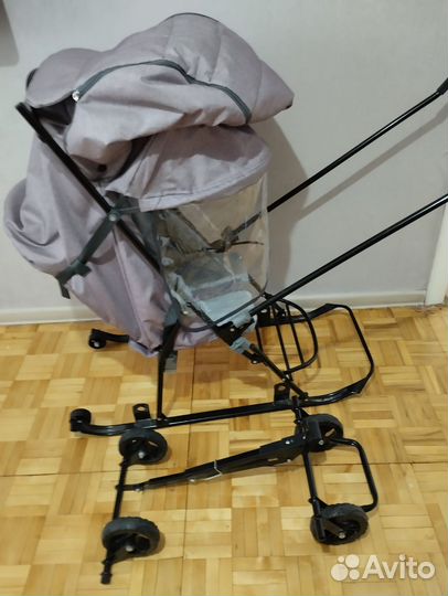 Детские санки коляска nika