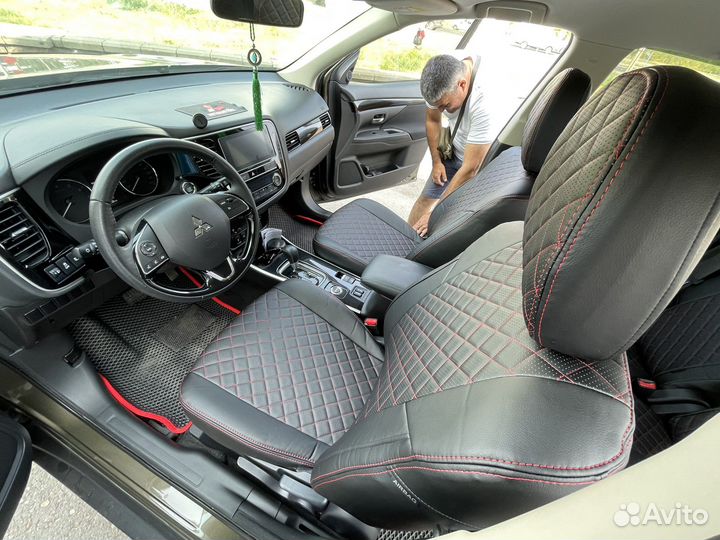 Авточехлы для Мицубиси Аутландер 3