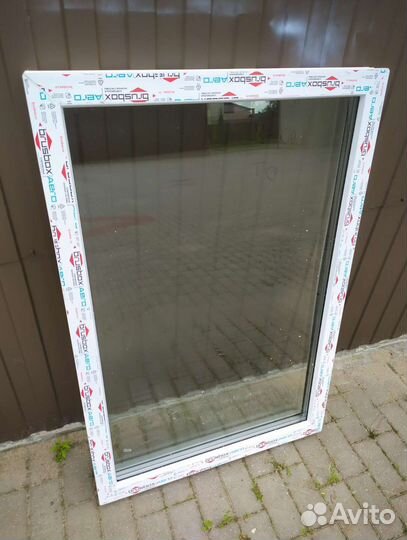 Окна б/у пластиковые глухие