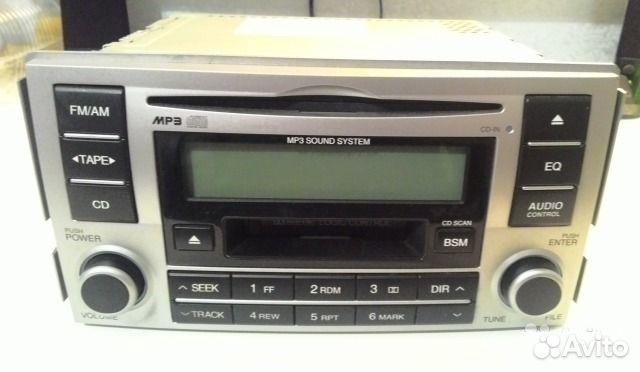 Магнитола Hyundai Santa Fe 2 / Хендай Санта Фе 2