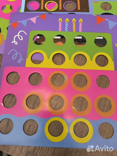 Детская мозаика с крупными деталями