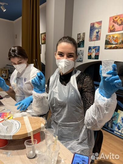 Мастер-классы по эпоксидной смоле